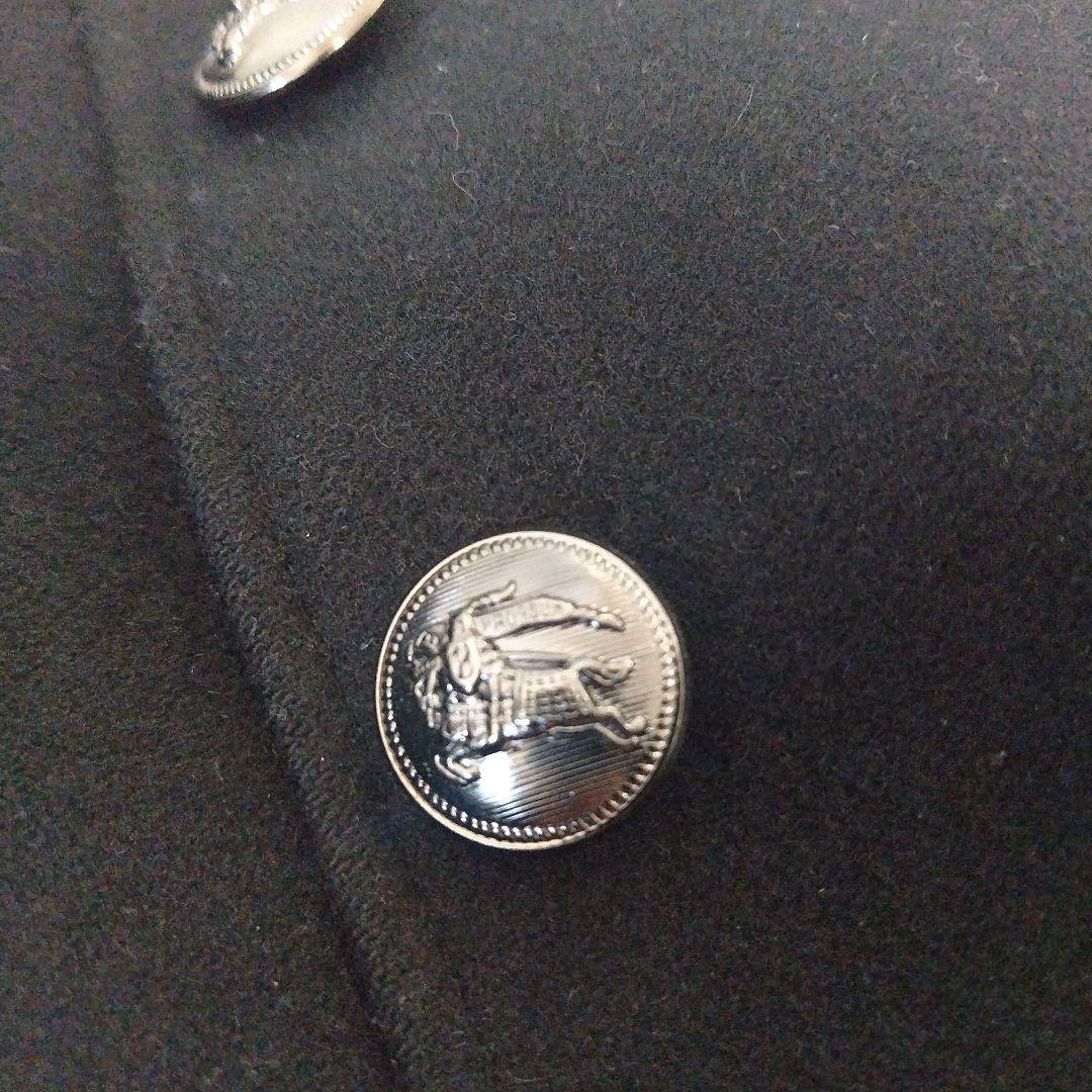 BURBERRY BLACK LABEL ブラック チェスターコート Sサイズ