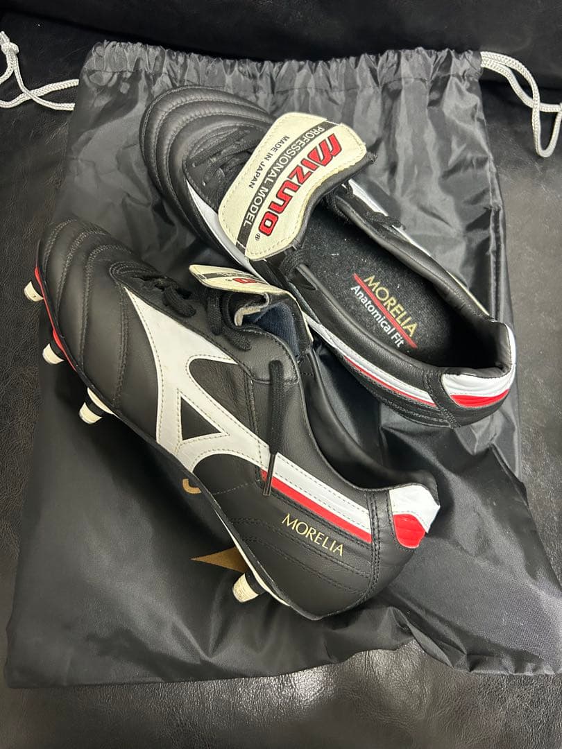 Mizuno Morelia スパイク 取り替え