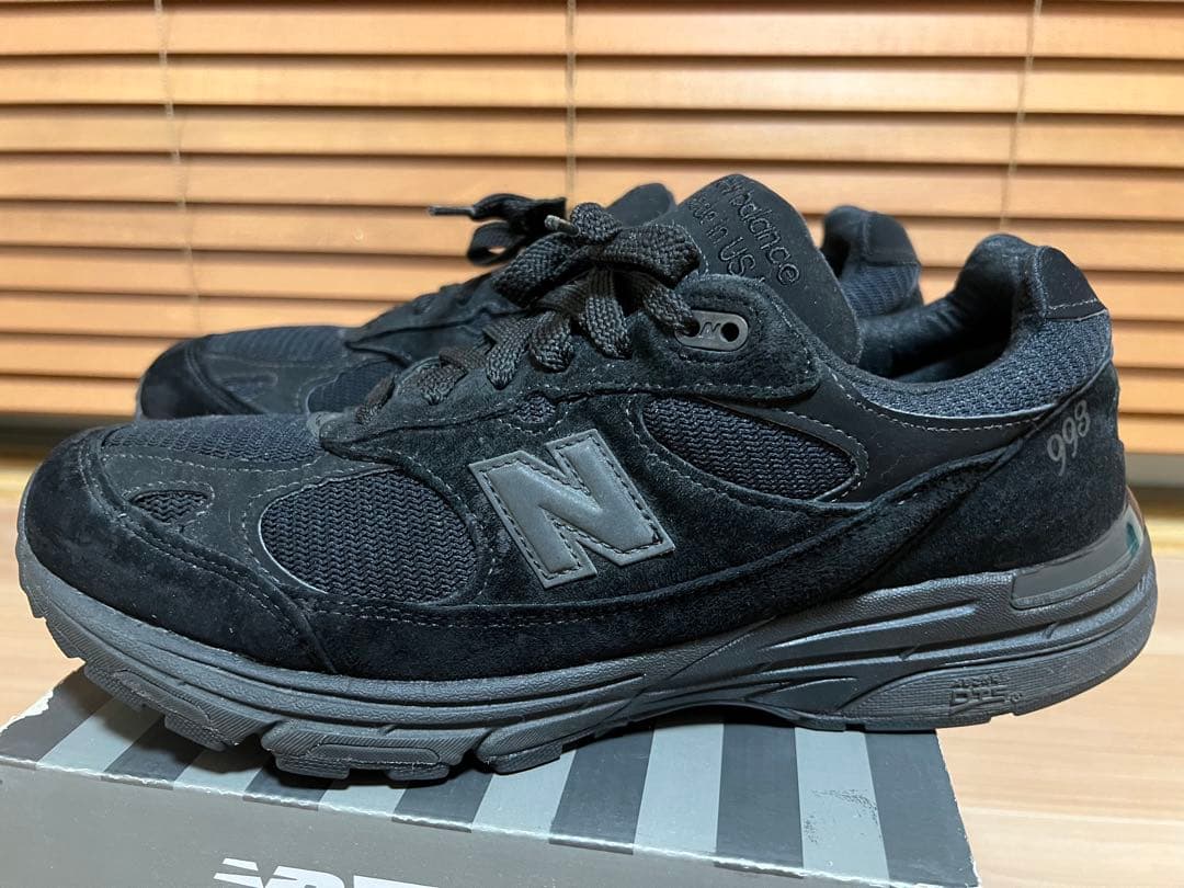 ニューバランス　MR993TB 993 TB トリプルブラック　９９３　ＴＢ