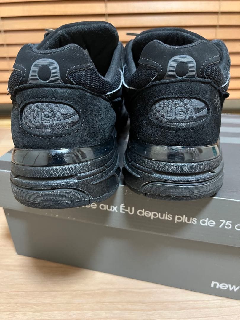 ニューバランス　MR993TB 993 TB トリプルブラック　９９３　ＴＢ