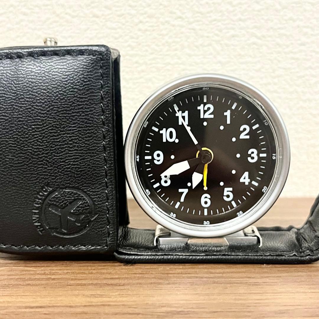 快適グッズ・旅行小物 HERVE HOUPLAIN Travel Clock