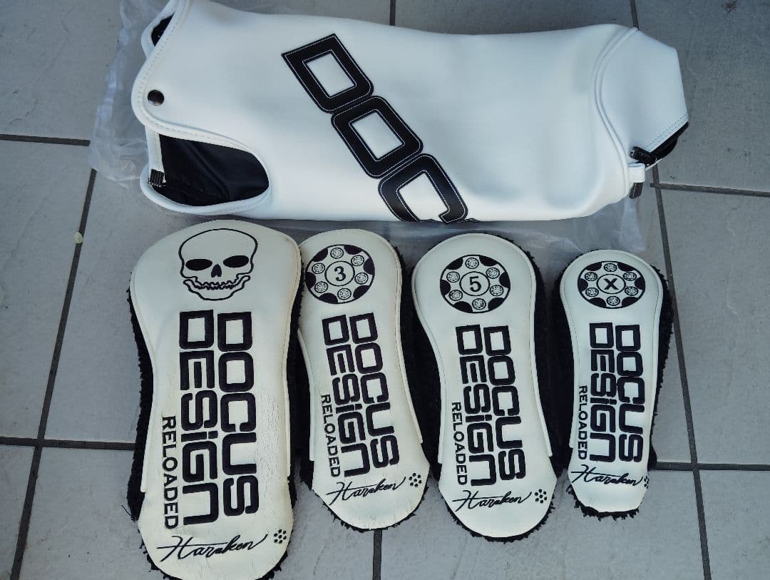 DOCUS DESIGN RELOADED ゴルフバッグ&ヘッドカバーセット