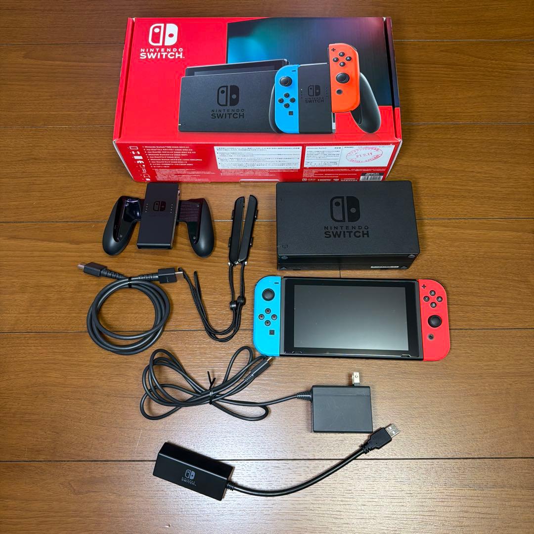 Nintendo Switch ネオンブルー ネオンレッド