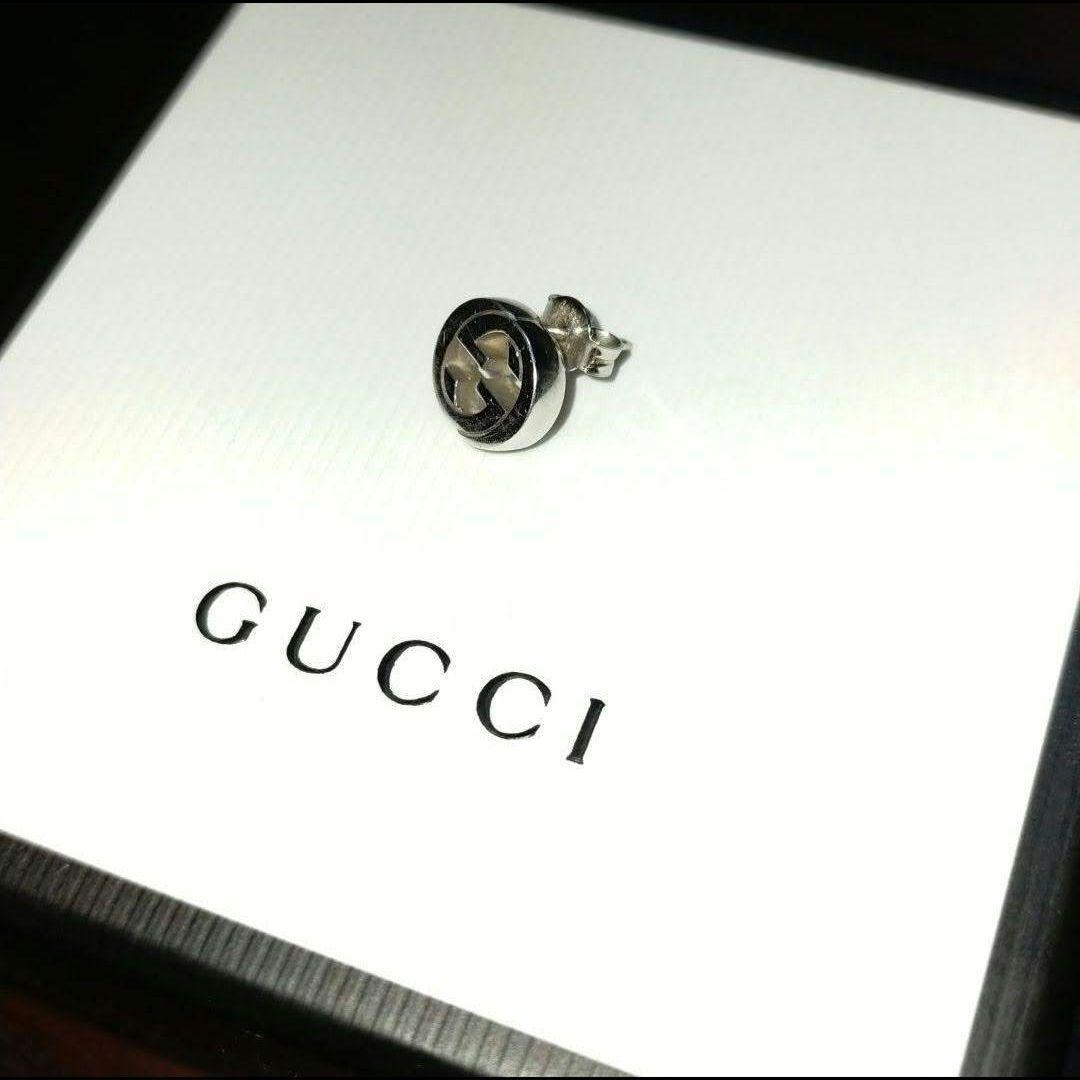 GUCCI ロゴデザイン 片耳用ピアス