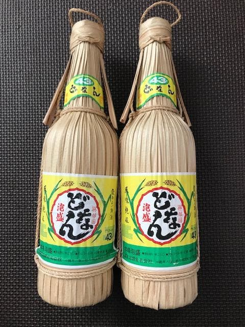 泡盛　28年超え瓶熟成古酒　どなん４３度２本セット　仕次ぎ用に