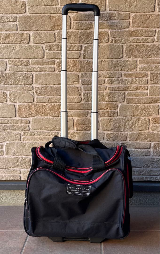 希少　トミーヒルフィガー　2way トラベルキャリー ビジネスバック A4収納可