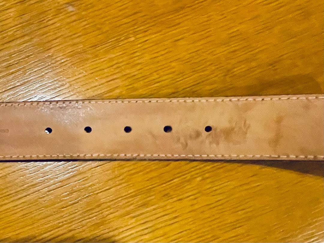 まなびルイヴィトンダミエ柄ベルト