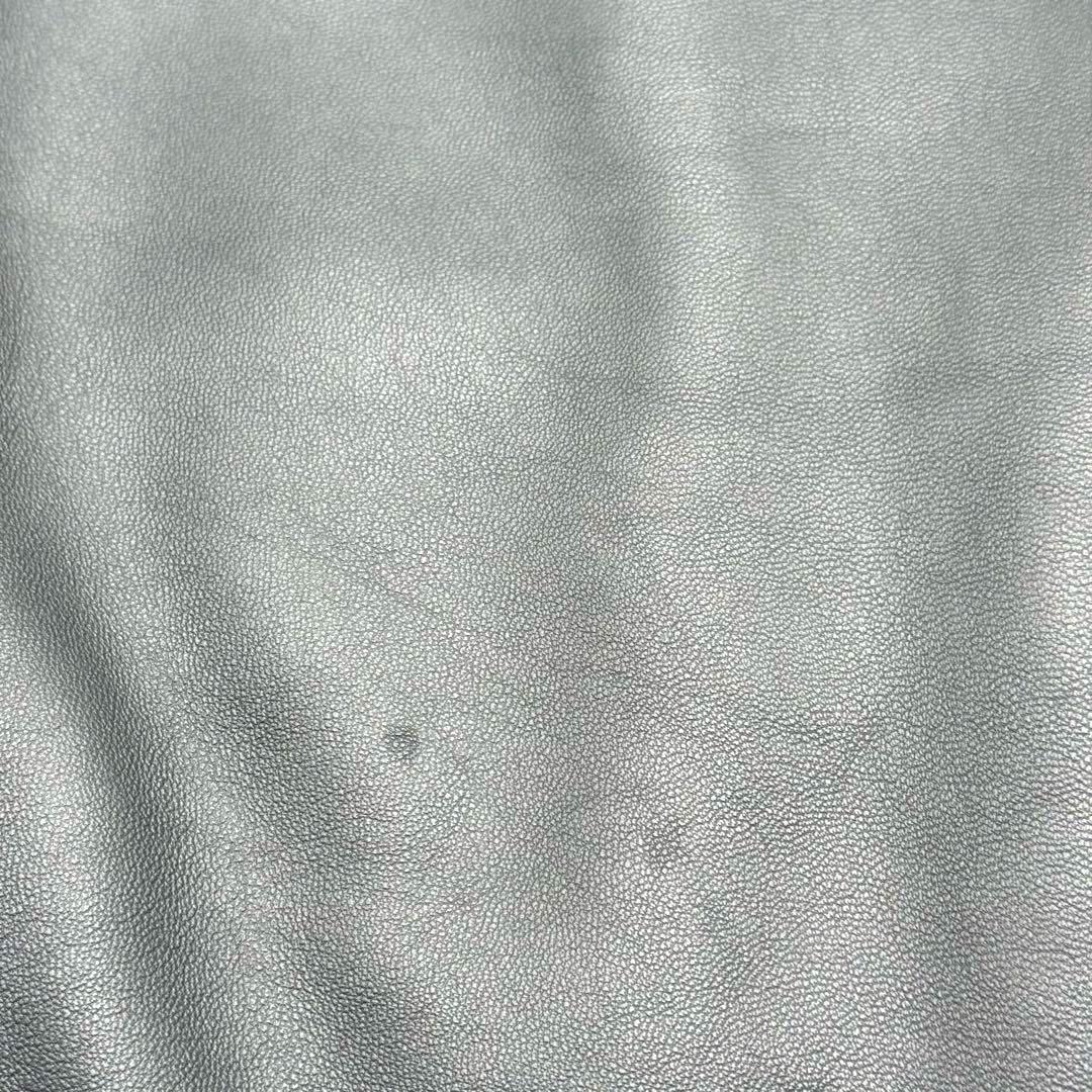 美品　ヒステリックグラマー　ブラック　ラムレザー　コンパクトジャケット　FREE