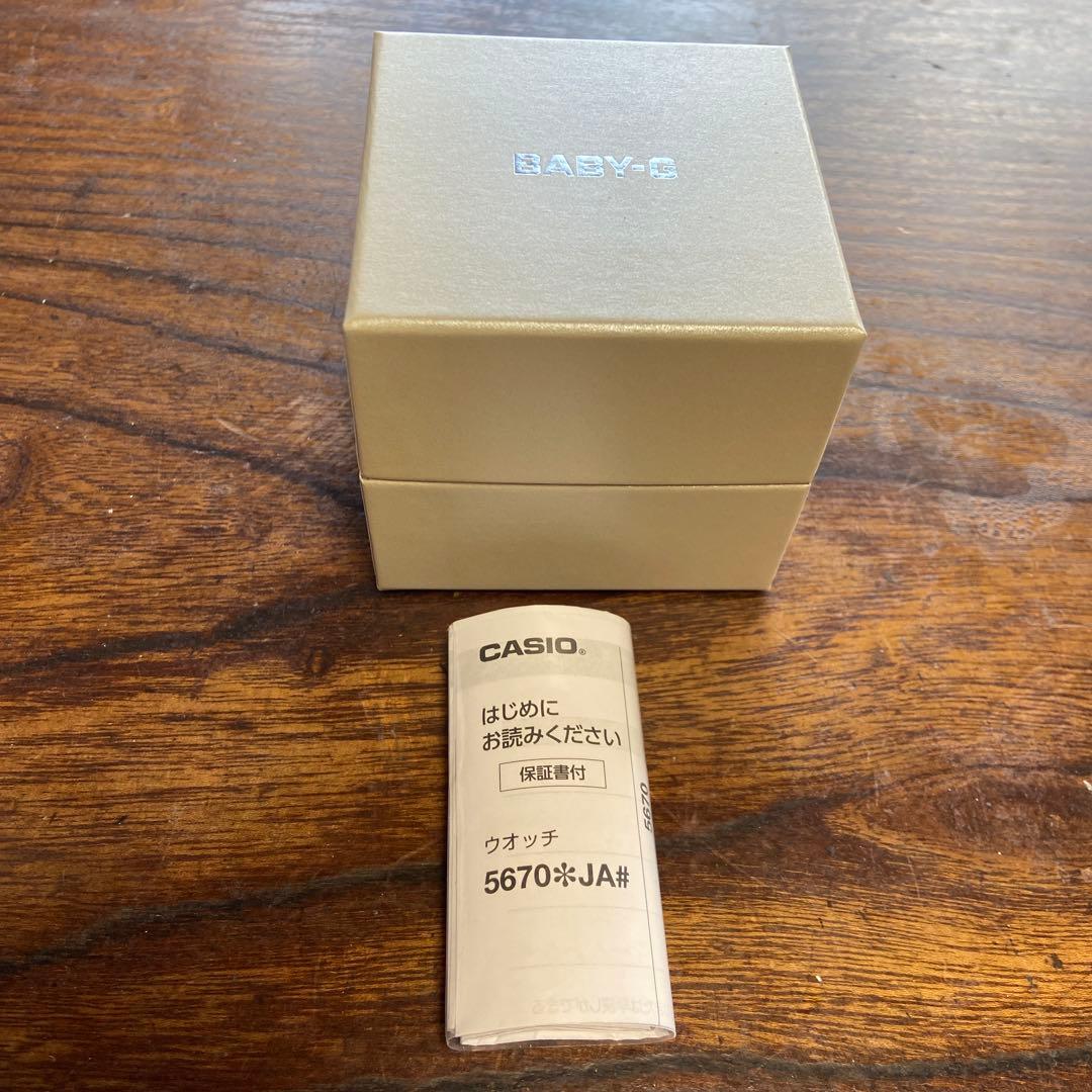 BABY-G BGA-290DS-7AJF ホワイト　ほぼ未使用