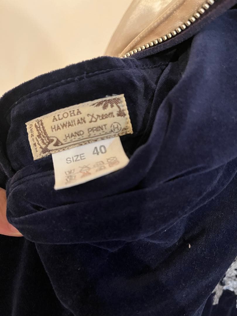 みにまむ。DENIME 鷲刺繍 Japan クリーニング済サイズ40