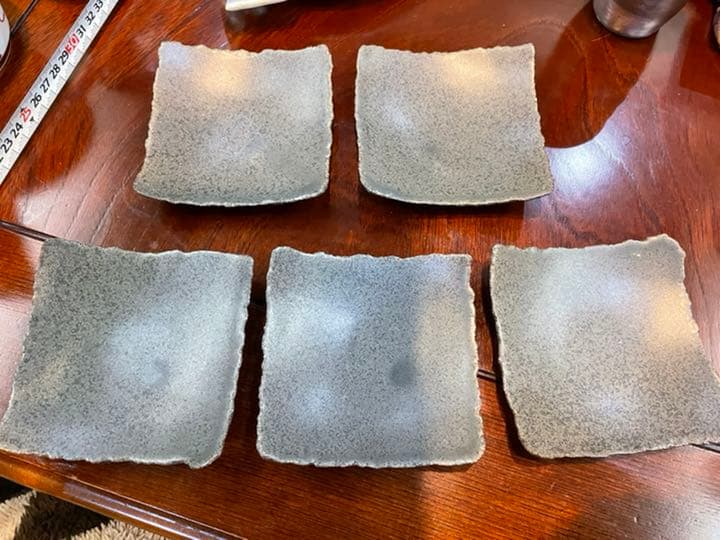 安藤雅信　小皿　5枚セット