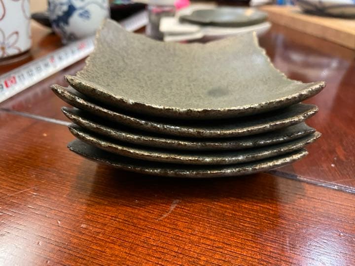 安藤雅信　小皿　5枚セット
