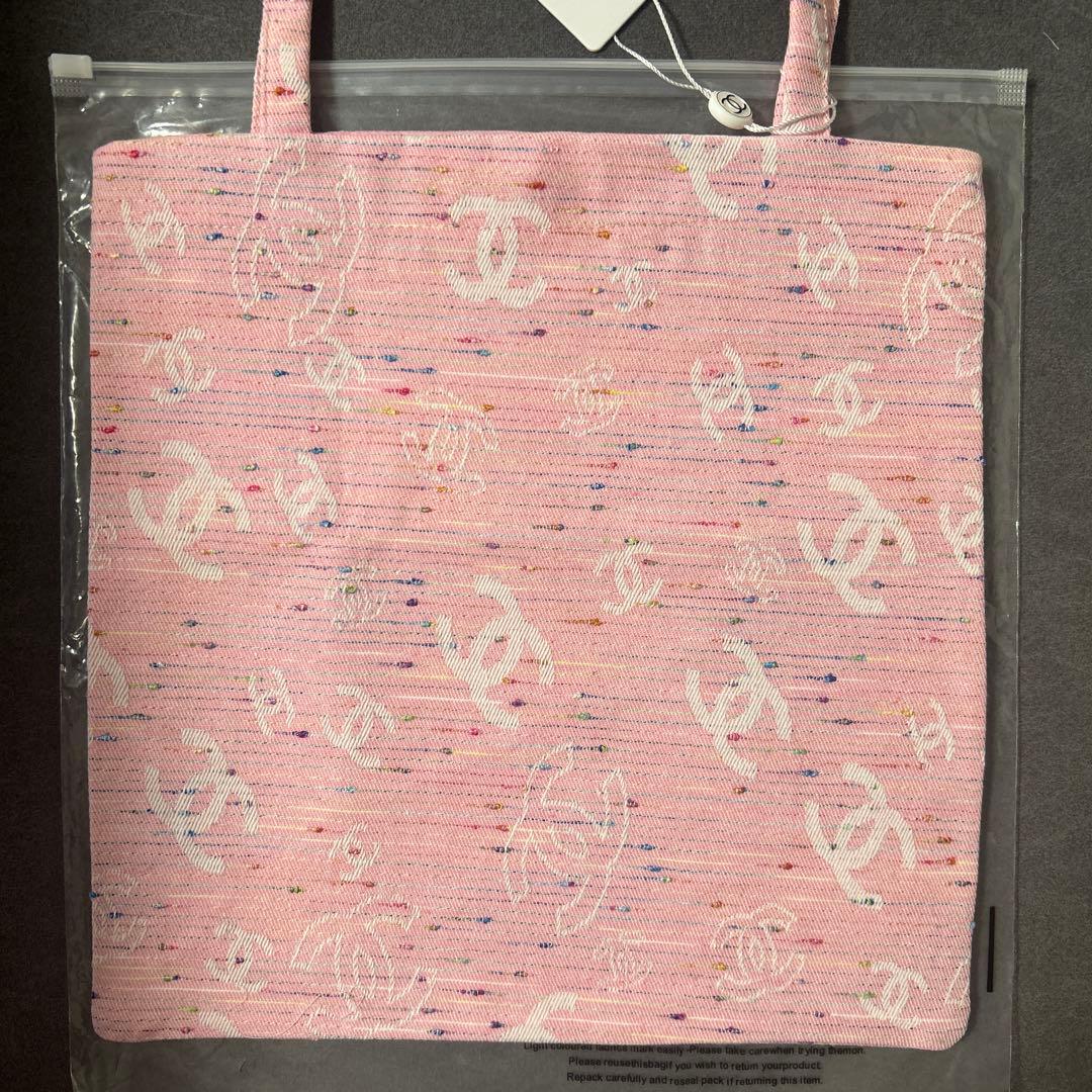 CHANEL ボーテ　ノベルティ　ピンク　トートバッグ　ツイード　非売品