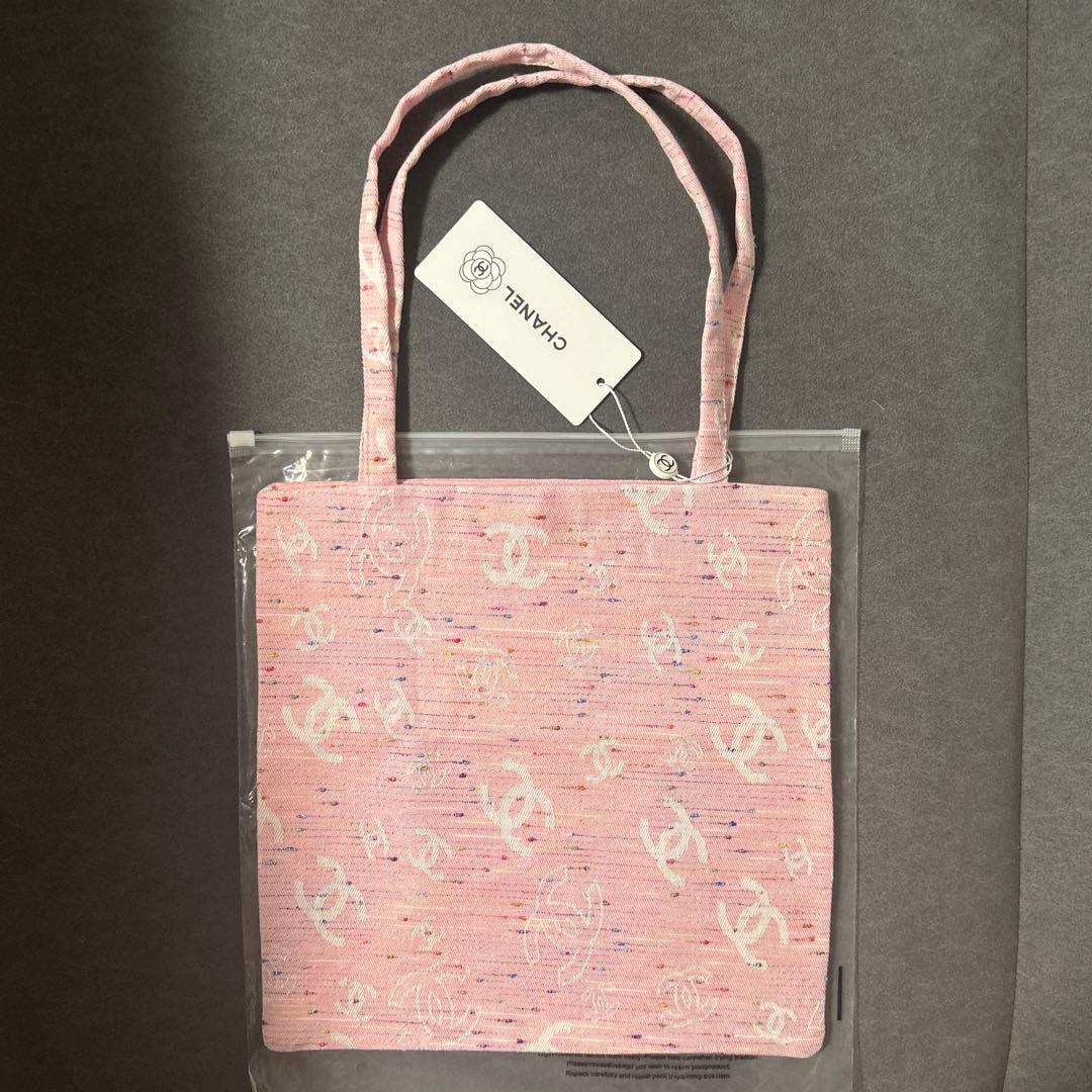 CHANEL ボーテ　ノベルティ　ピンク　トートバッグ　ツイード　非売品