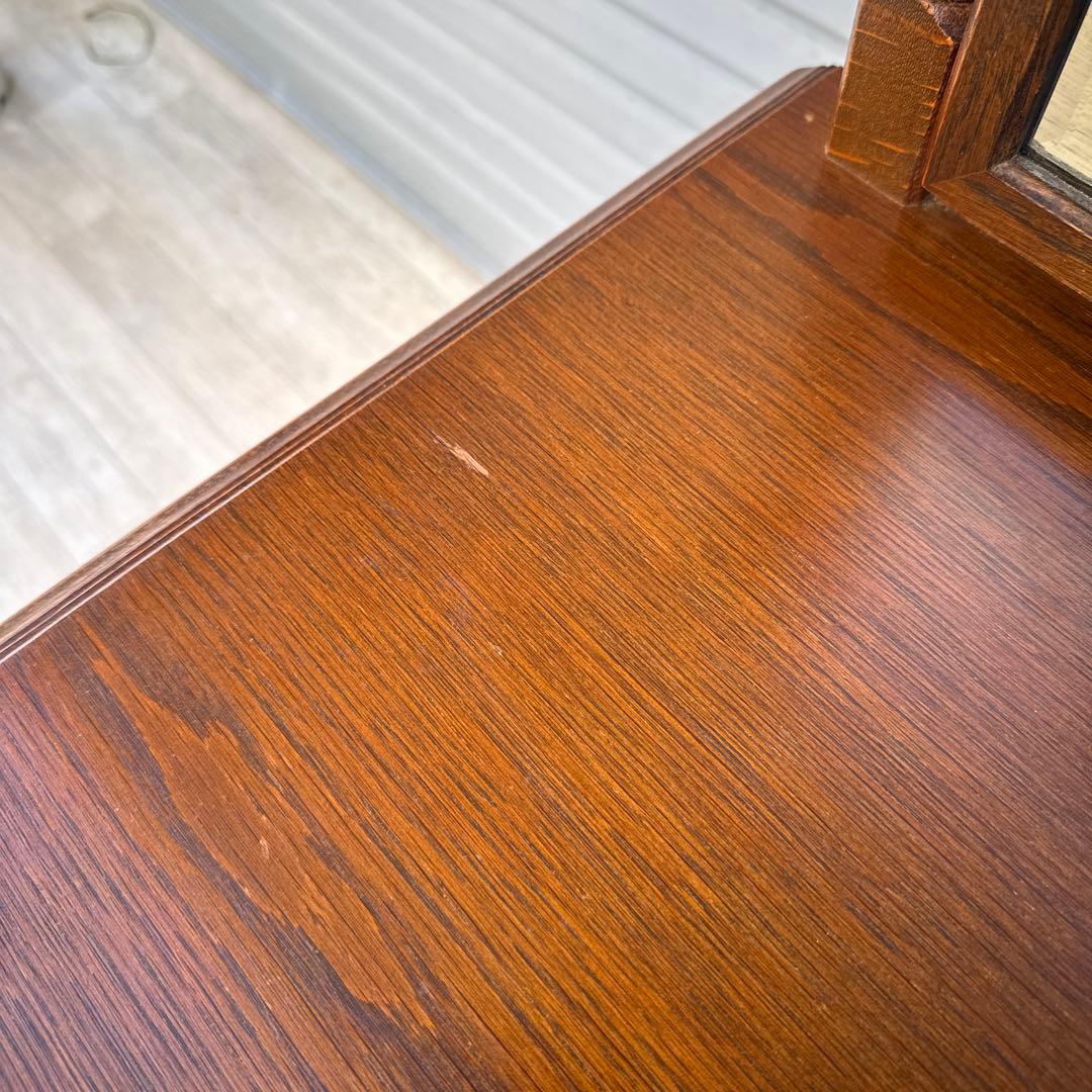 三越家具 ブルージュ オーク材 ドレッサー　英国カントリー