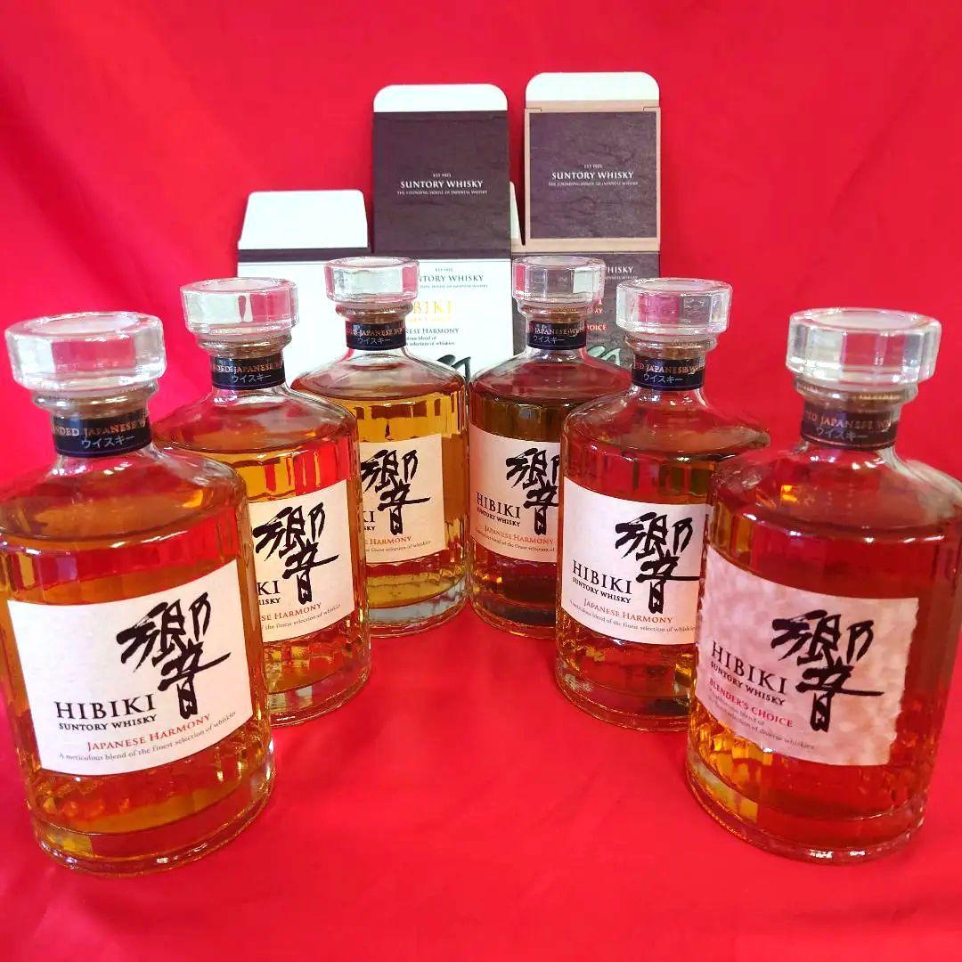 サントリー響ブレンダーズチョイス1とジャパニーズハーモニー5の合計６本