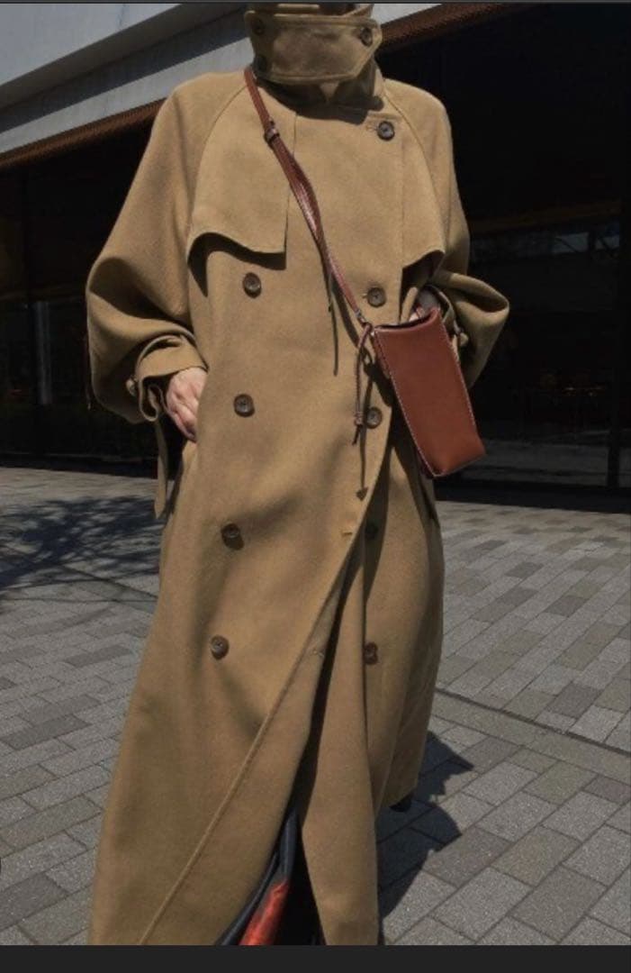 Ameri SUPERIOR FLARE トレンチコート