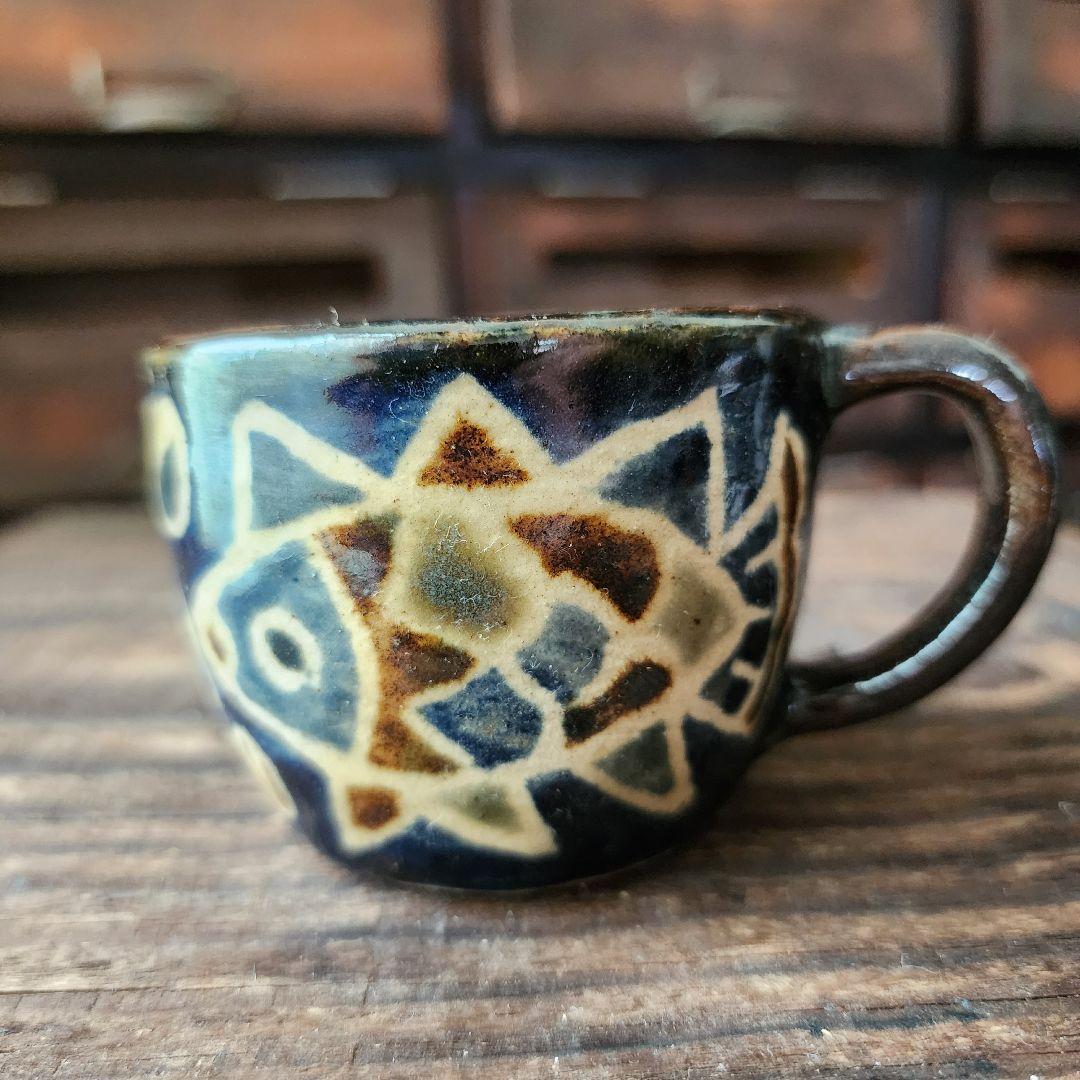 No.72　新品　やちむん　カップ&ソーサー