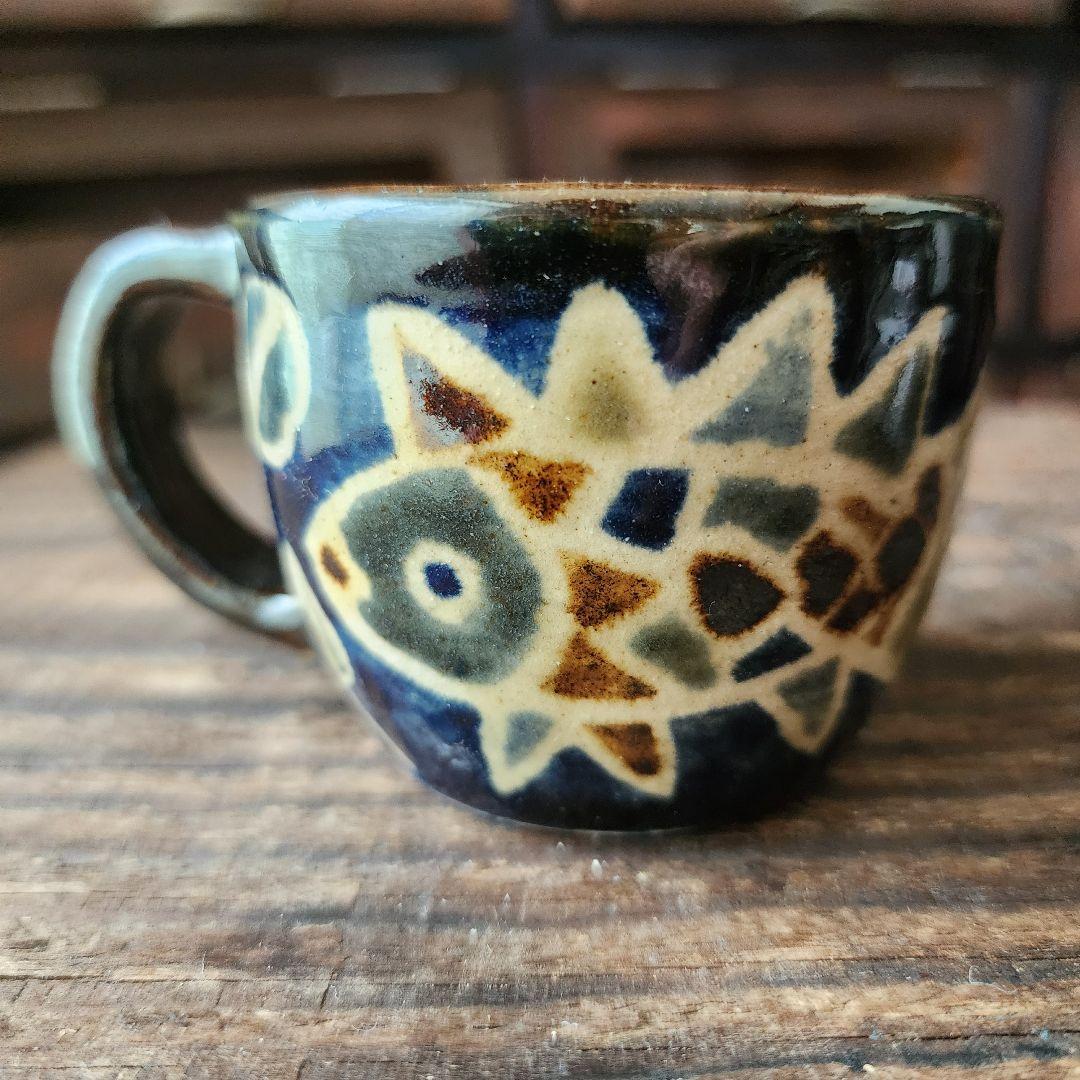 No.72　新品　やちむん　カップ&ソーサー