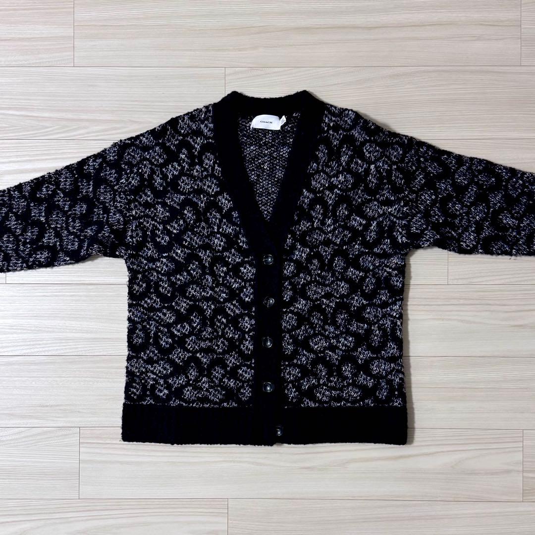 COACH ニットカーディガン