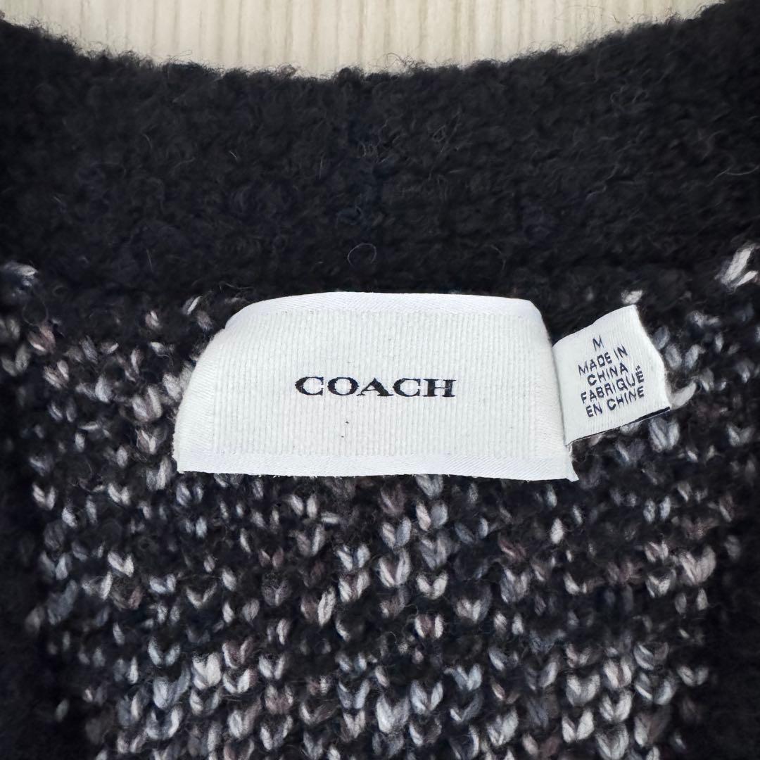 COACH ニットカーディガン
