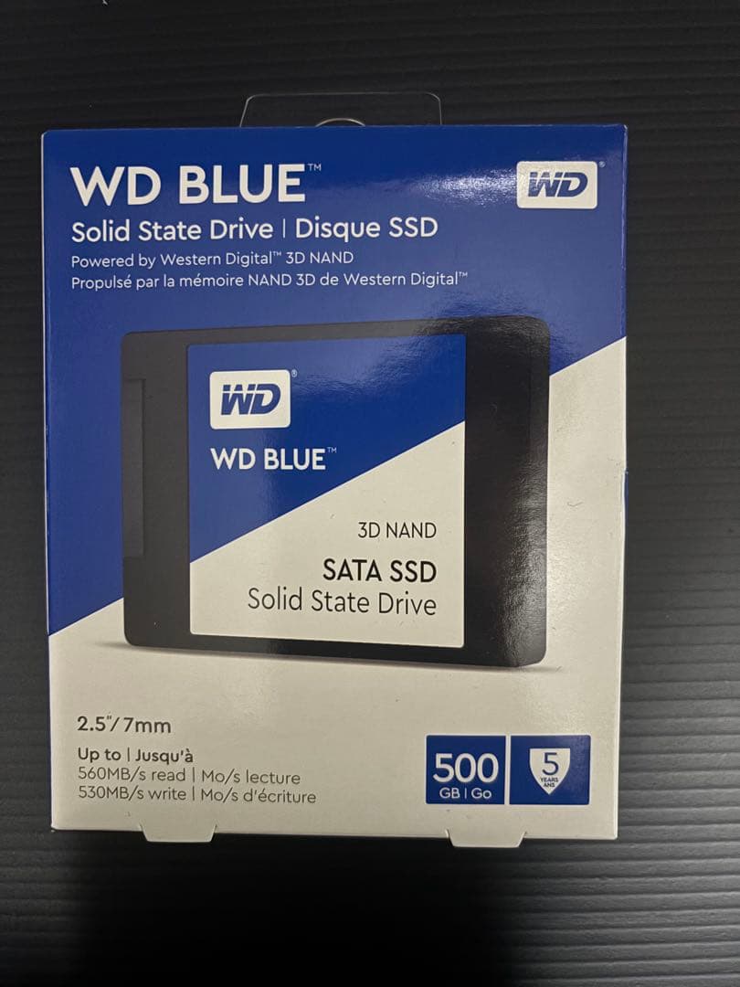 WD BLUE 500GB SSD 2.5インチ WDS500G2B0A