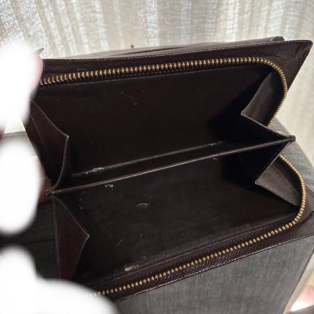 Louis Vuitton/ダミエ/L字ファスナー二つ折り財布