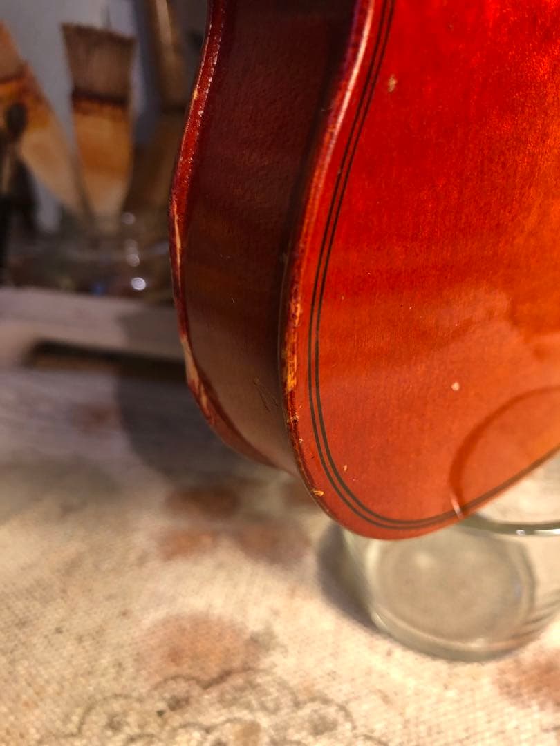 【駒&魂柱調整済】Suzuki分数バイオリンNo220 1/10 1991