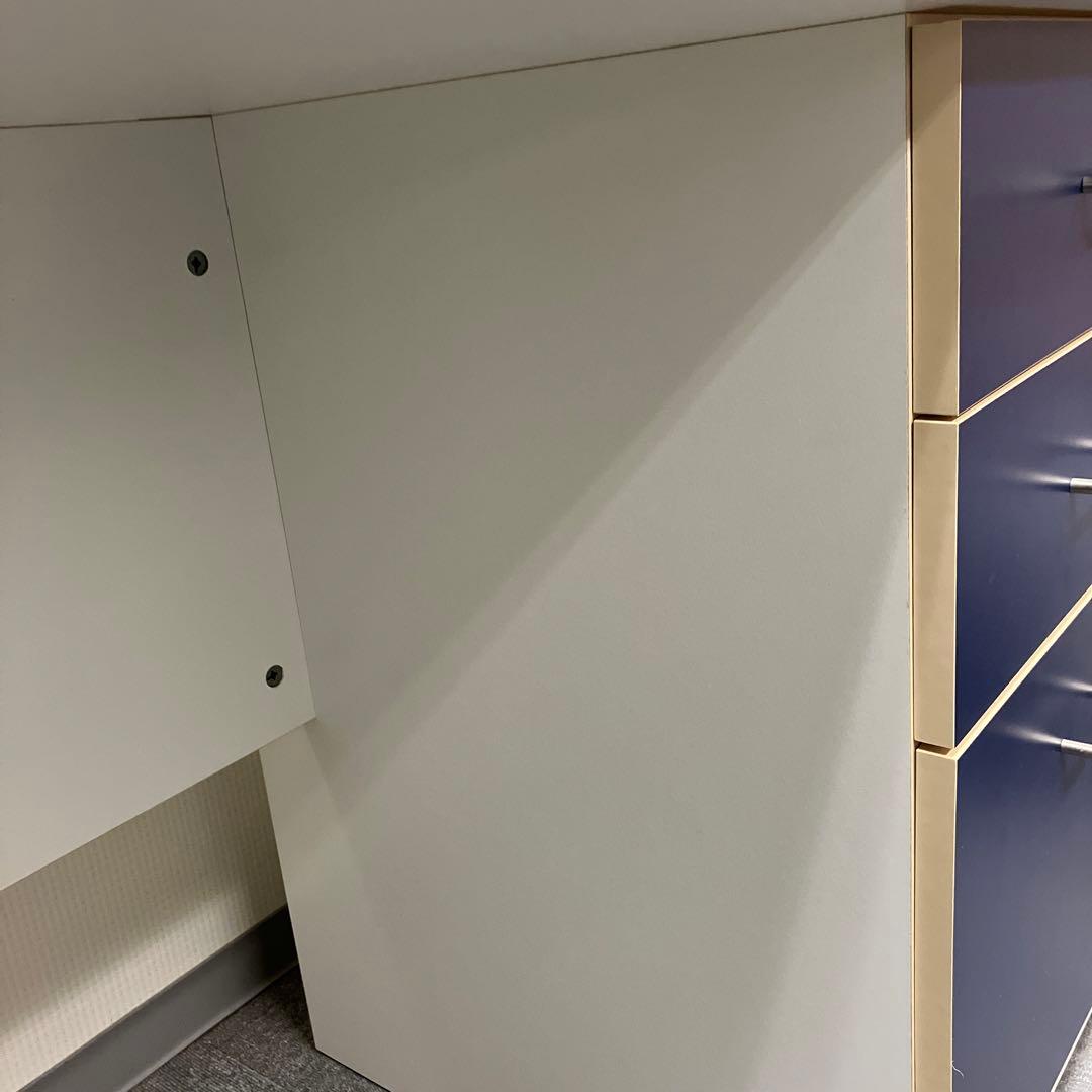 アクタス　ACTUS Sally desk 事務机　学習机　デスク　机　ブルー