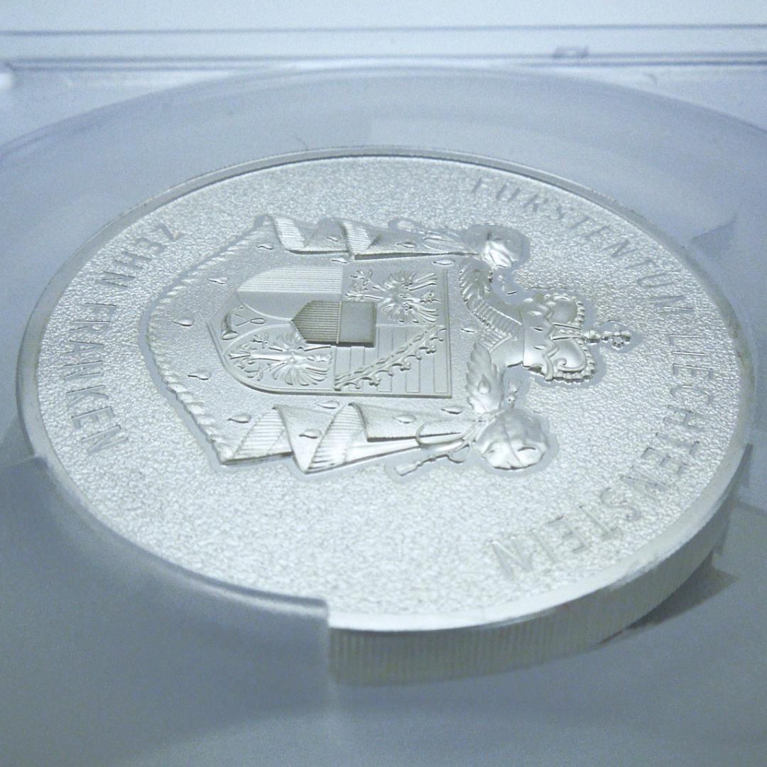PCGS SP70 2024 リヒテンシュタイン スイスフラン導入100周年銀貨