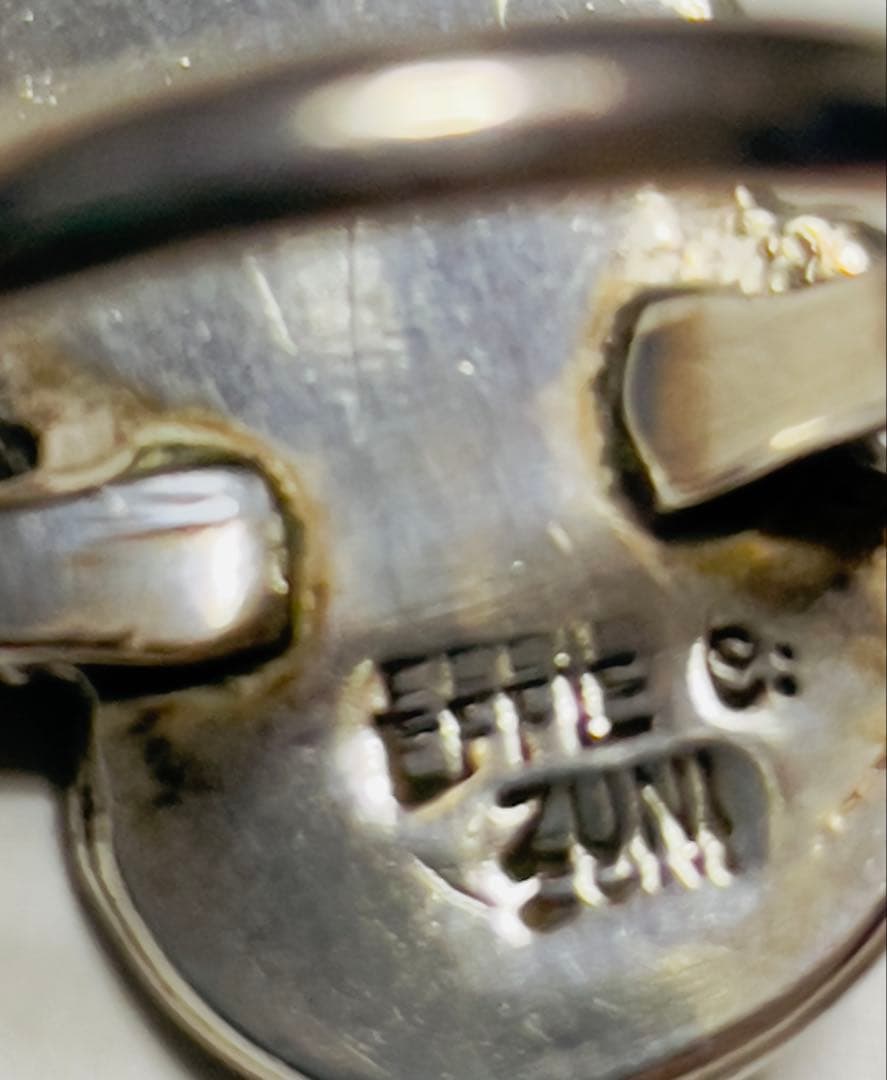 【ズニ族】エフィーカラバサ　ターコイズ　スネークリング