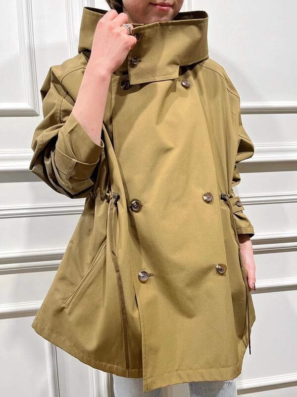 【極美品】Chaosカオス/VACHEMENT 別注 ショートトレンチコート