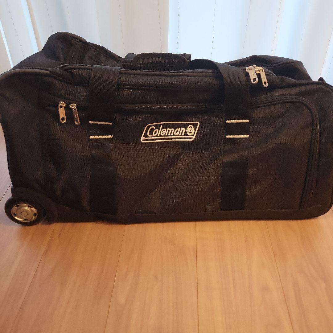 コタちゃん　Coleman 大型キャリーカート 黒