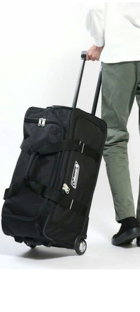 コタちゃん　Coleman 大型キャリーカート 黒