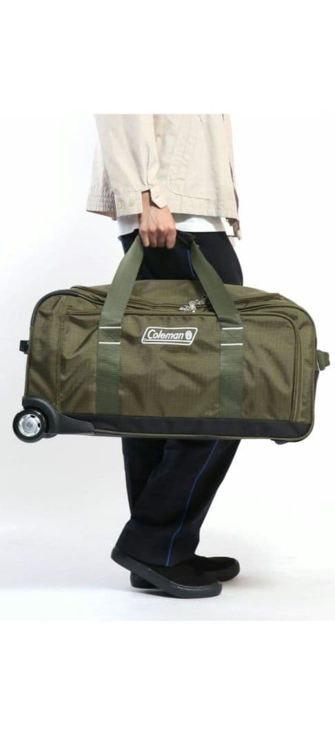コタちゃん　Coleman 大型キャリーカート 黒