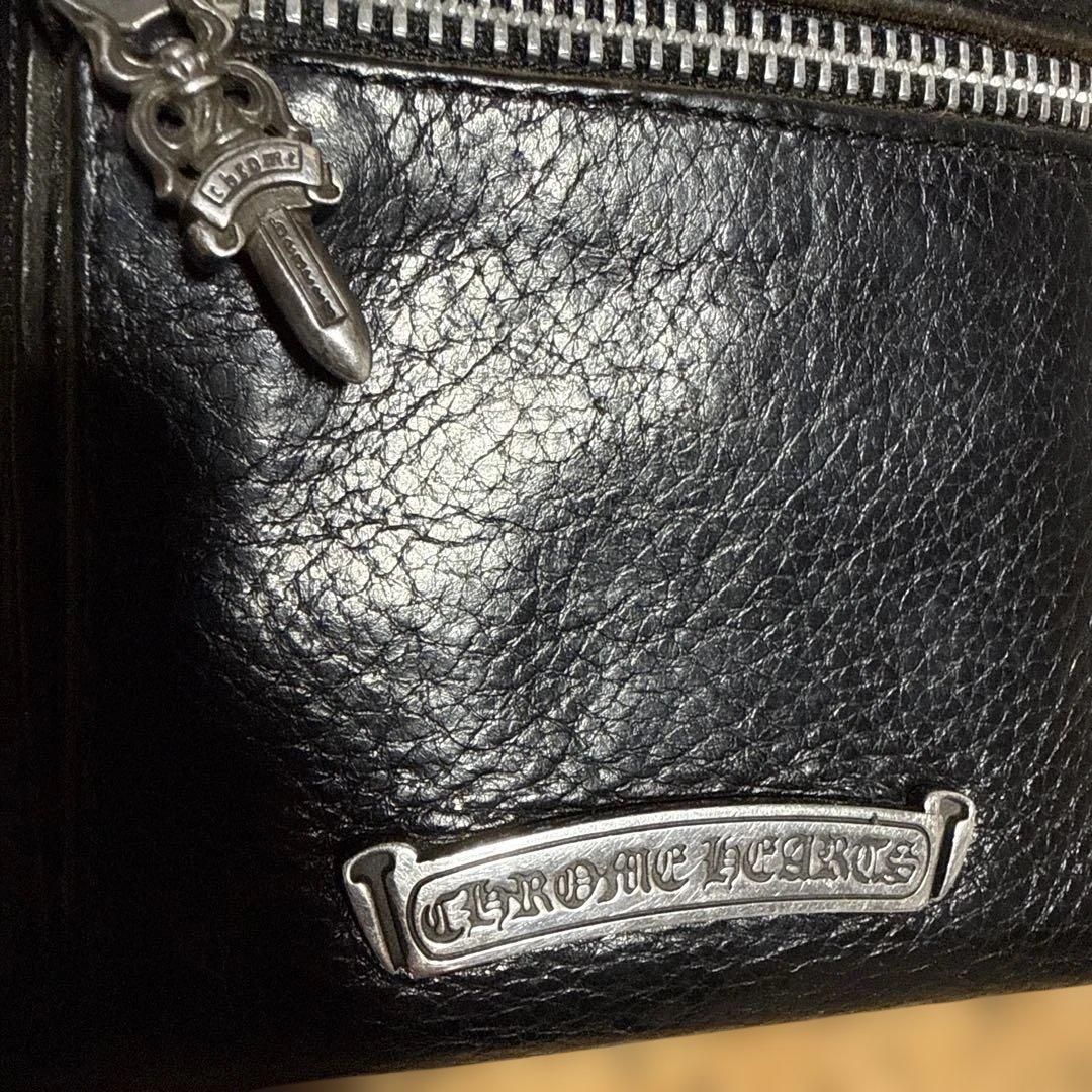 CHROME HEARTS 二つ折り財布 ブラック