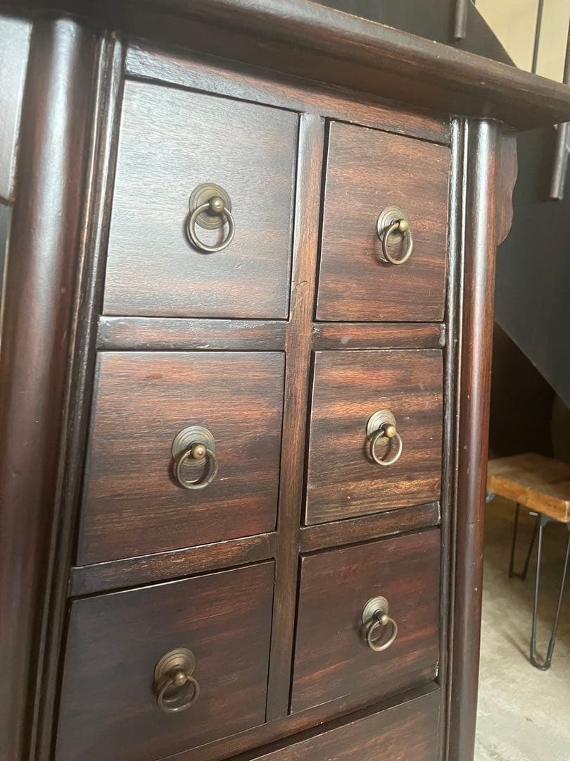 ヴィンテージチェスト　薬箪笥