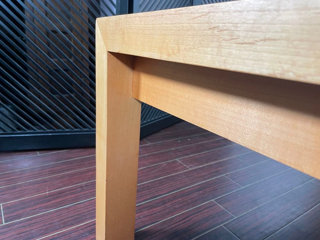 BOSCO エクステンション センターテーブル 朝日木材加工 伸長式 ナチュラル