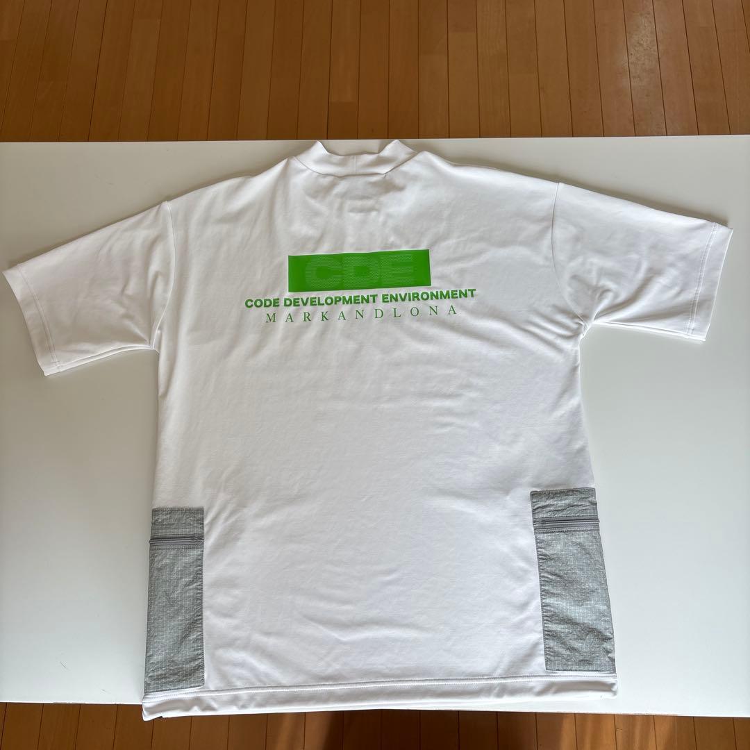 かー マークアンドロナ　モックネックTシャツ 2025