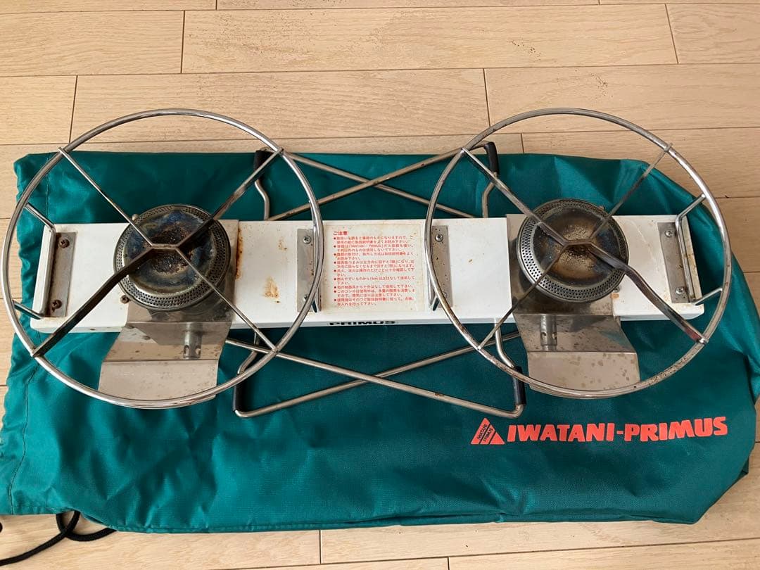 w*a様 IWATANI-PRIMUS ツーバーナーコンロ IP-2290