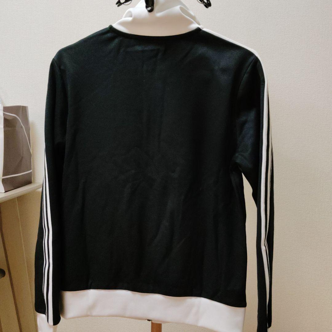 adidasベッケンバウアートラックジャケット黒/白　Ｓ ほぼ新品