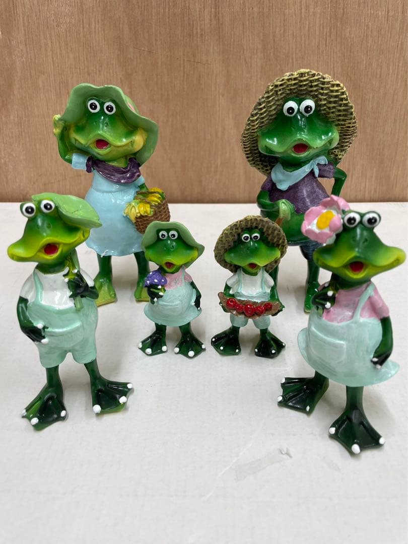 インテリア雑貨 カエル6点セット