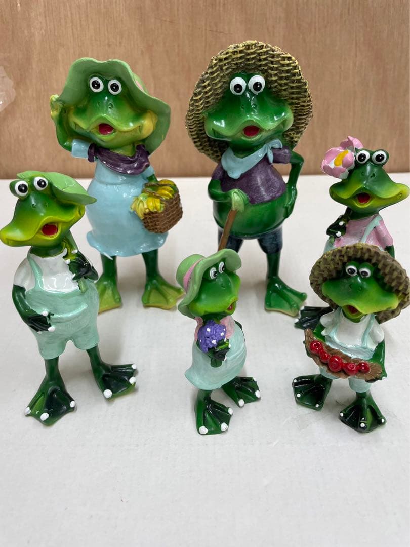 インテリア雑貨 カエル6点セット