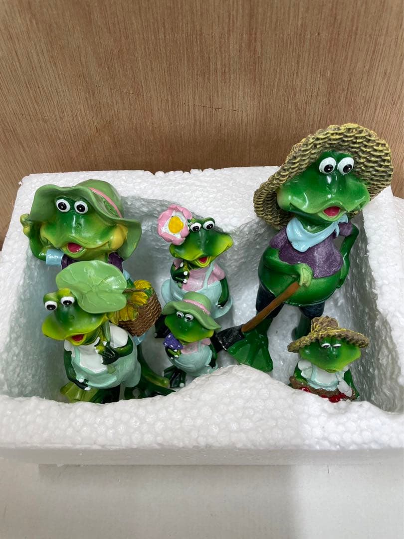 インテリア雑貨 カエル6点セット