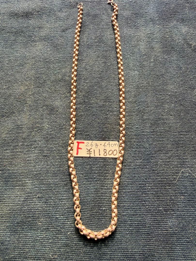 ◯シルバー、チェーンネックレス色々 　　　Ａ〜Gまでの7タイプです。