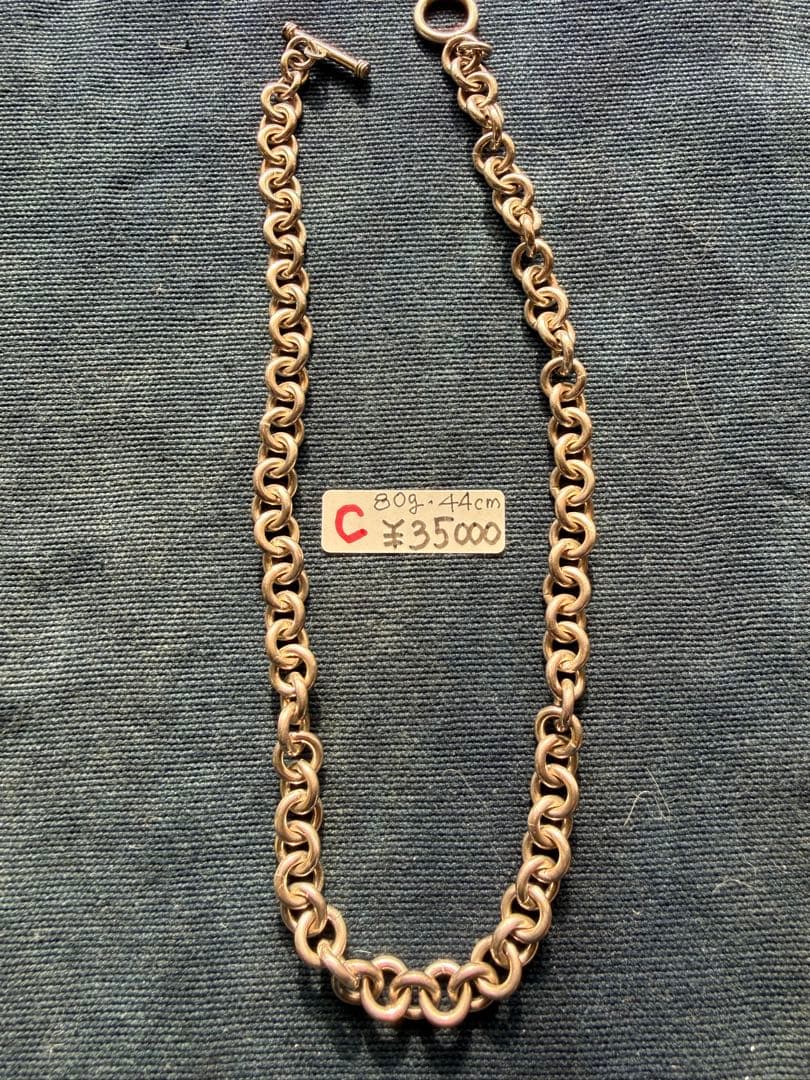 ◯シルバー、チェーンネックレス色々 　　　Ａ〜Gまでの7タイプです。