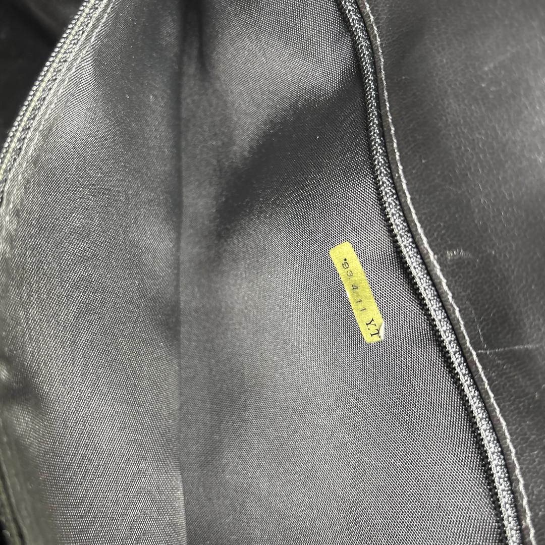 超極美品 シャネル ビコローレ ボストンバッグ ココマーク レザー ブラック