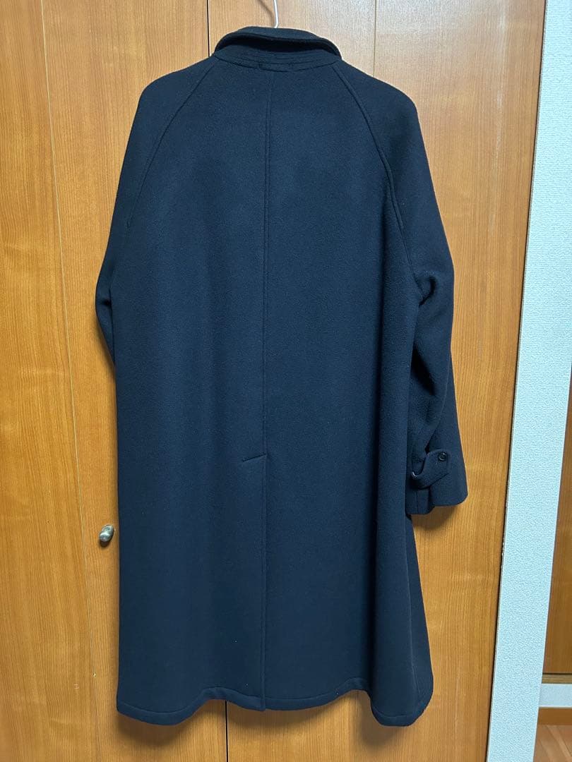 CITEN 2021AW ウールバルカラーコート ネイビー