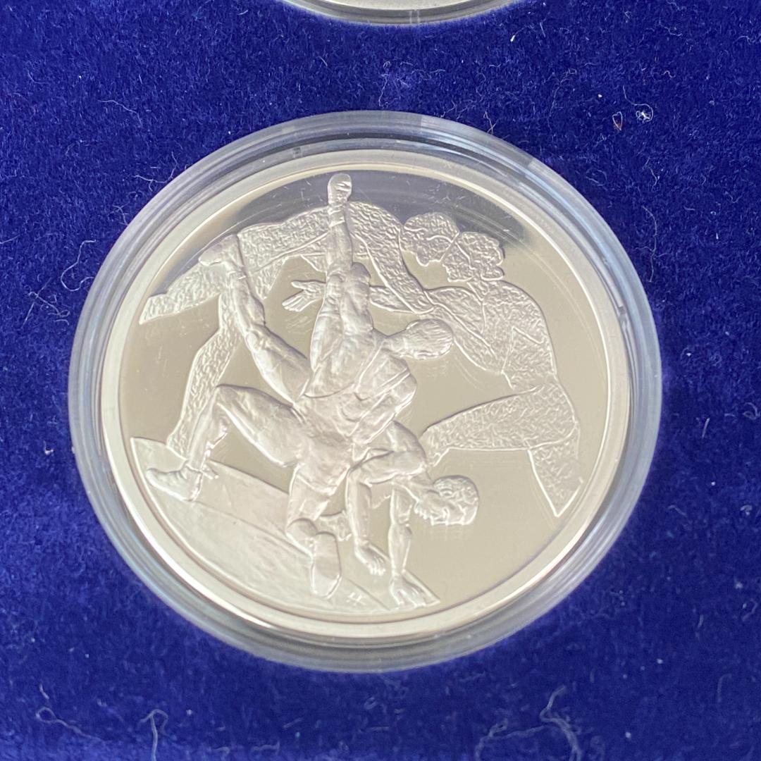 ◆アテネオリンピック2004年　コレクション　記念銀貨 6枚セット