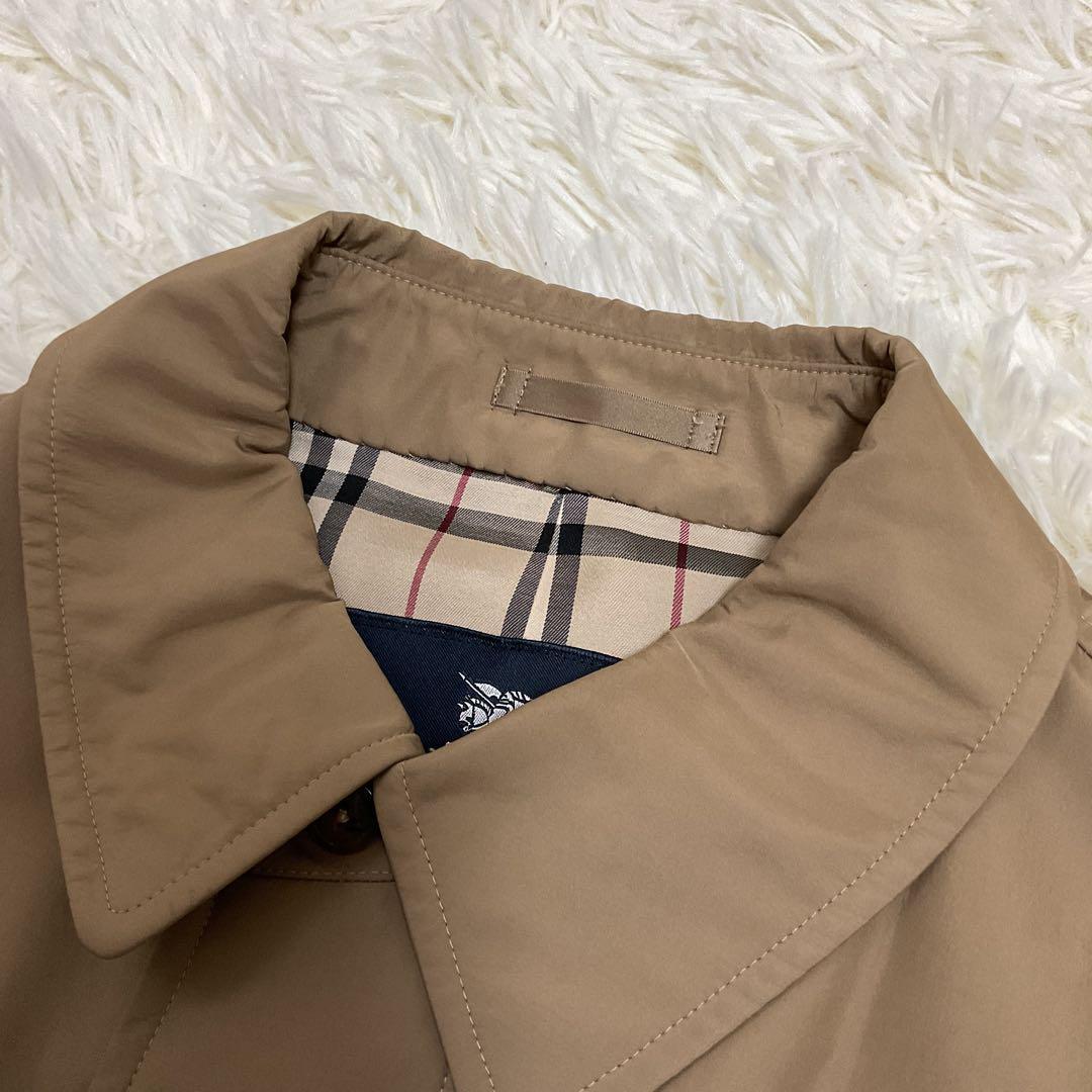 大きいサイズ♪BURBERRY LONDON ステンカラーコート ベージュ LL
